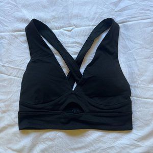 Black Forever 21 Sports Bra, Size Small